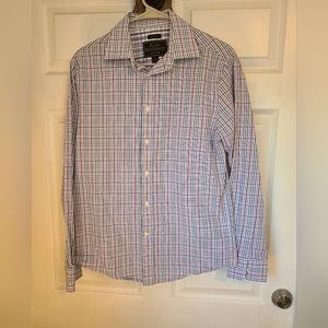 (1127) Jos. A. Bank Reserve Men's Classic Long Sleeve Dress Shirt,  Size: Small